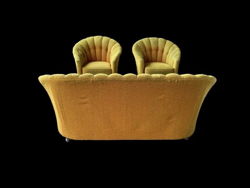 Art deco three piece suite, 1930s – A rare vintage treasure