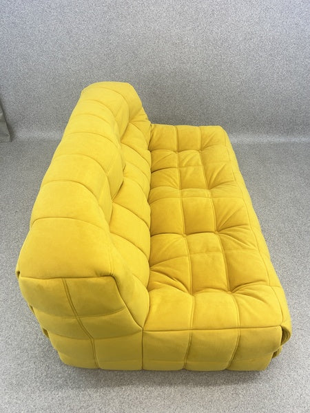 Vintage yellow kashima two seater sofa by m.ducaroy for ligne roset – A rare vintage treasure