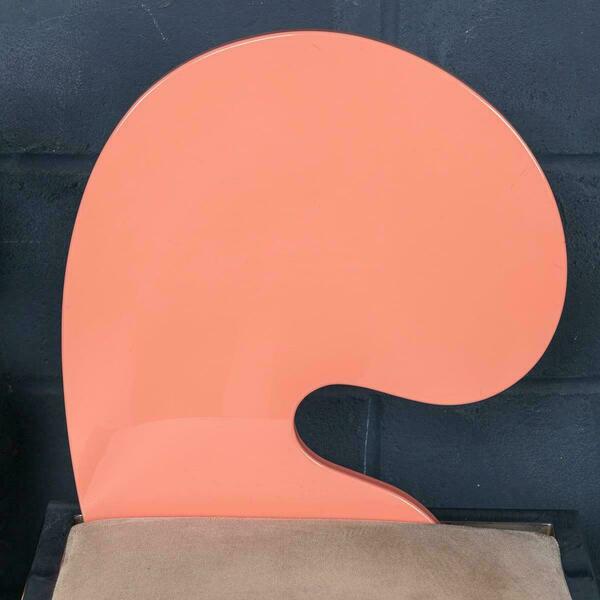 20thc italian pair of omaggi chairs by salvati & tresoldi for saporiti c.1980 – A rare vintage treasure