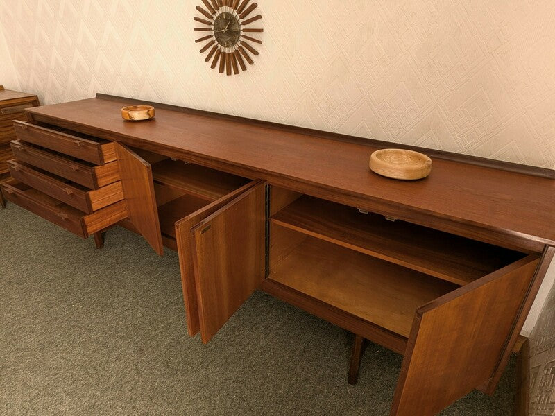 Robert heritage for archie shine knightsbridge afrormosia sideboard 60's. – A rare vintage treasure