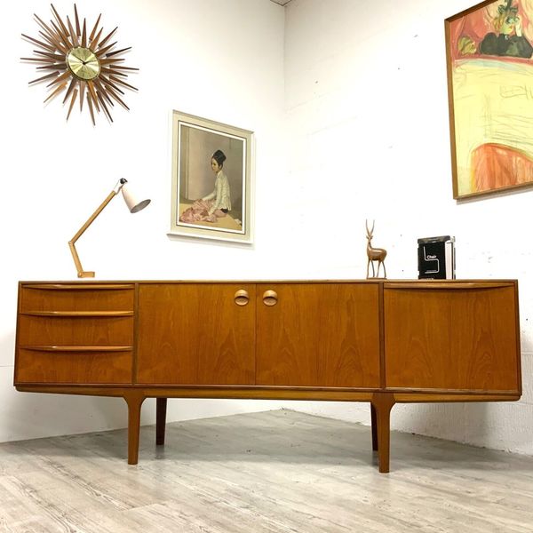 Midcentury vintage a h mcintosh dunfermline teak sideboard credenza 1960's – A rare vintage treasure