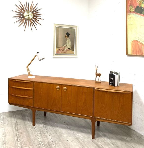 Midcentury vintage a h mcintosh dunfermline teak sideboard credenza 1960's – A rare vintage treasure