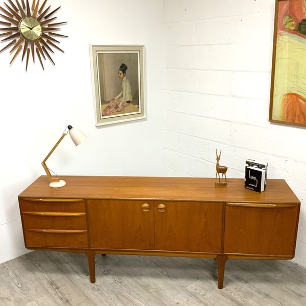 Midcentury vintage a h mcintosh dunfermline teak sideboard credenza 1960's – A rare vintage treasure