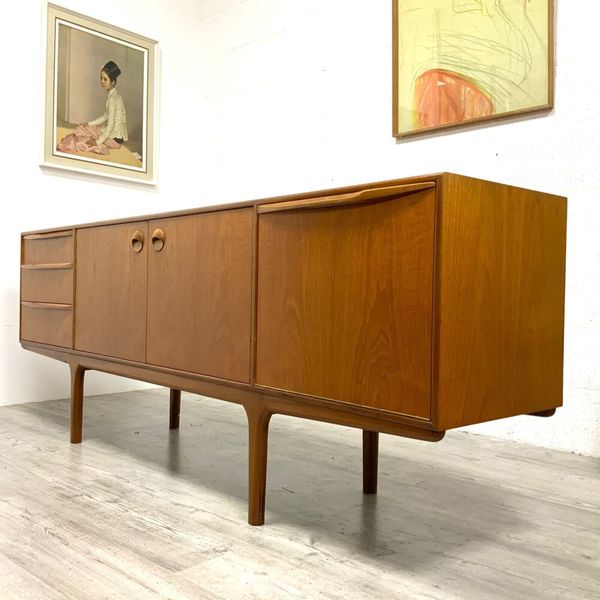 Midcentury vintage a h mcintosh dunfermline teak sideboard credenza 1960's – A rare vintage treasure