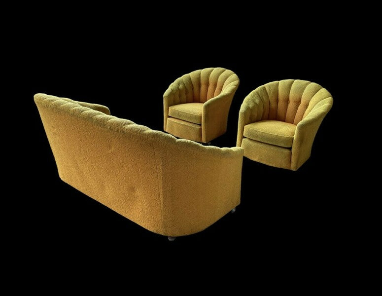 Art deco three piece suite, 1930s – A rare vintage treasure