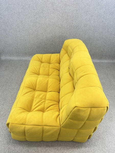 Vintage yellow kashima two seater sofa by m.ducaroy for ligne roset – A rare vintage treasure